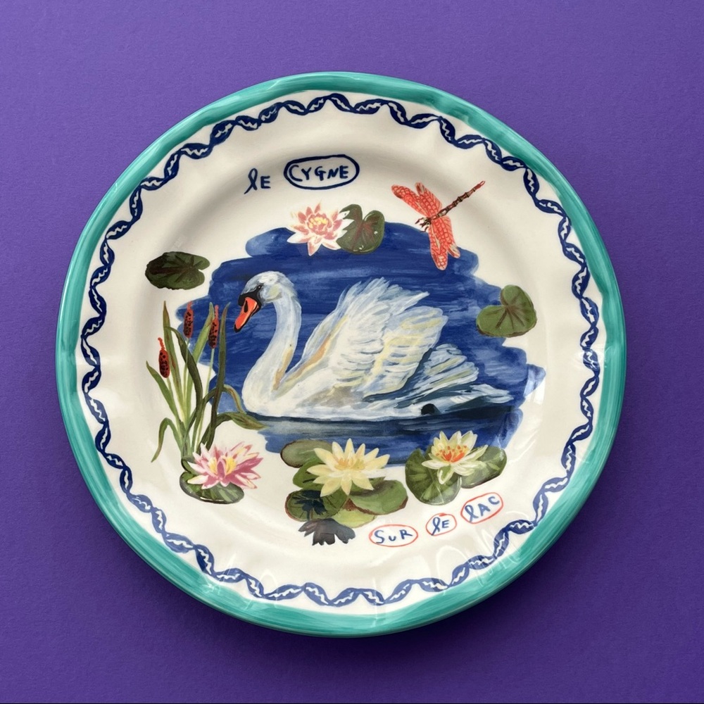Nathalie Lete Whimsical Dinner Plate Collection